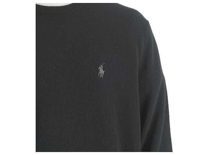 Ralph Lauren Wollstrickpullover für Herren Schwarz - Ansicht 7