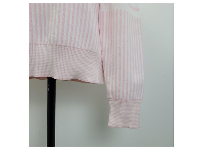 Thom Browne Jersey de punto Sprite Pink - vista 10