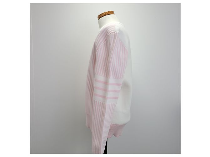 Thom Browne Jersey de punto Sprite Pink - vista 11