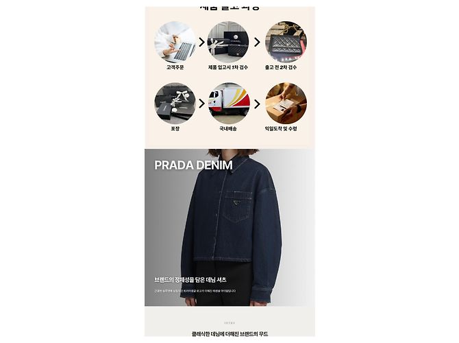 Prada Camicia in denim a maniche lunghe da donna - vista 8