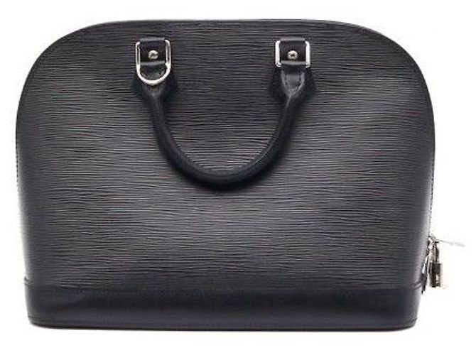 Louis Vuitton Borsa Tote Alma PM in pelle Epi - vista 3