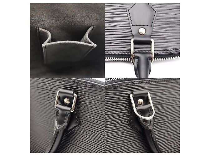 Louis Vuitton Borsa Tote Alma PM in pelle Epi - vista 9