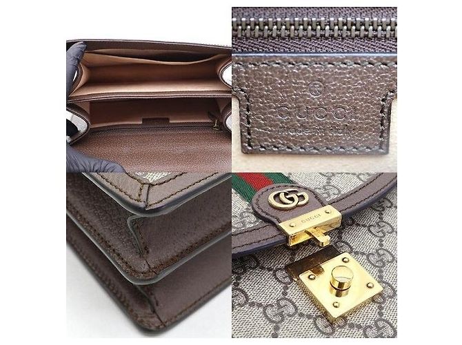 Gucci Ophidia Small Top Handle GG Supreme Canvas WEB - vista 7