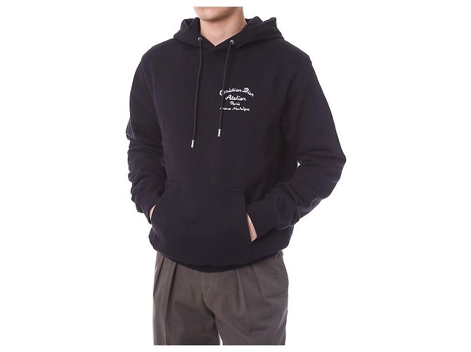 Dior Kapuzenpullover aus Bio-Baumwoll-Fleece mit besticktem Logo - Ansicht 10