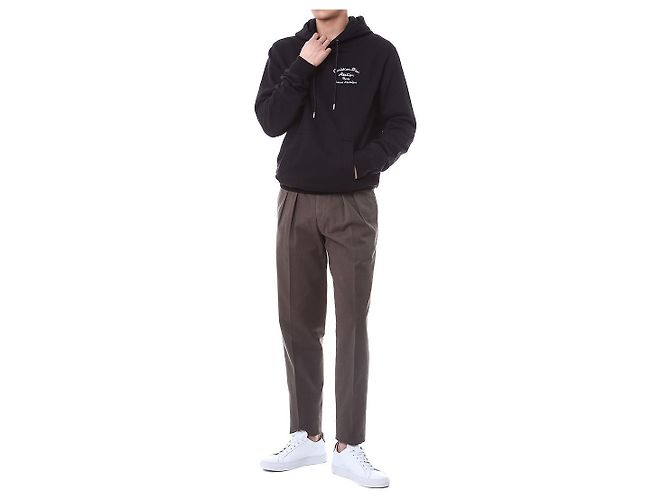 Dior Kapuzenpullover aus Bio-Baumwoll-Fleece mit besticktem Logo - Ansicht 11