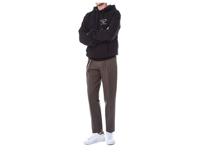 Dior Kapuzenpullover aus Bio-Baumwoll-Fleece mit besticktem Logo - Ansicht 12