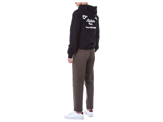 Dior Kapuzenpullover aus Bio-Baumwoll-Fleece mit besticktem Logo - Ansicht 15