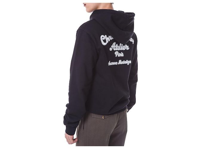 Dior Kapuzenpullover aus Bio-Baumwoll-Fleece mit besticktem Logo - Ansicht 16