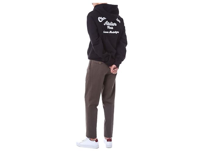 Dior Kapuzenpullover aus Bio-Baumwoll-Fleece mit besticktem Logo - Ansicht 18