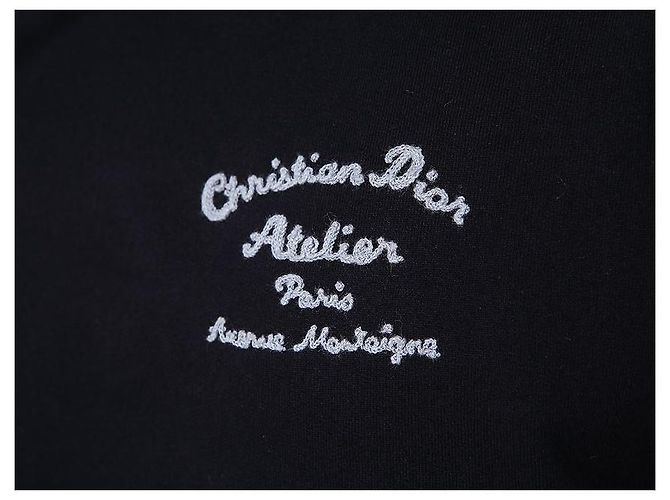 Dior Kapuzenpullover aus Bio-Baumwoll-Fleece mit besticktem Logo - Ansicht 23