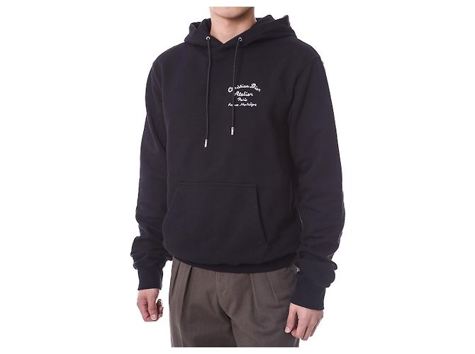 Dior Kapuzenpullover aus Bio-Baumwoll-Fleece mit besticktem Logo - Ansicht 3