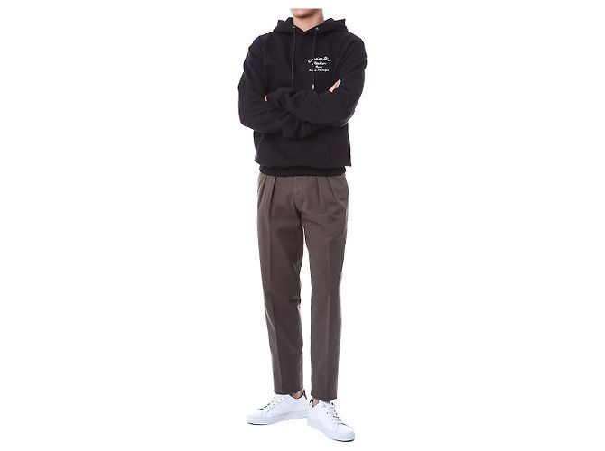 Dior Kapuzenpullover aus Bio-Baumwoll-Fleece mit besticktem Logo - Ansicht 6