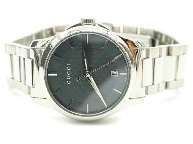 Gucci G-Timeless Silver Black Dial Damenuhr - Ansicht 2
