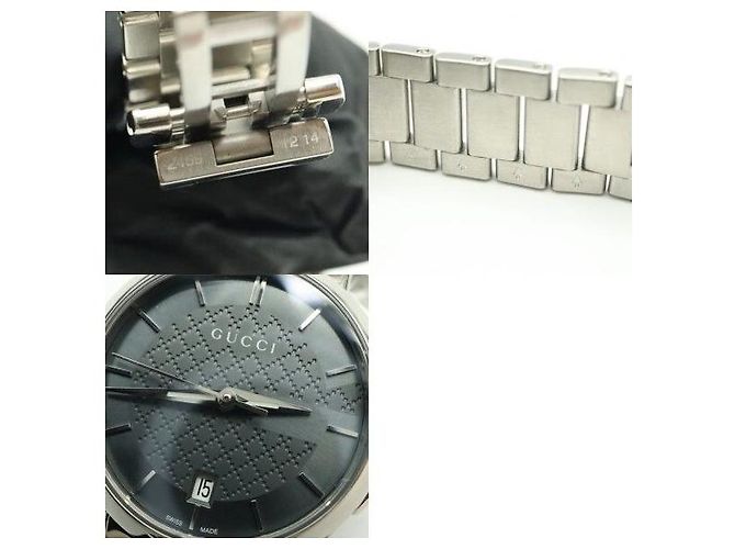 Gucci G-Timeless Silver Black Dial Damenuhr - Ansicht 7
