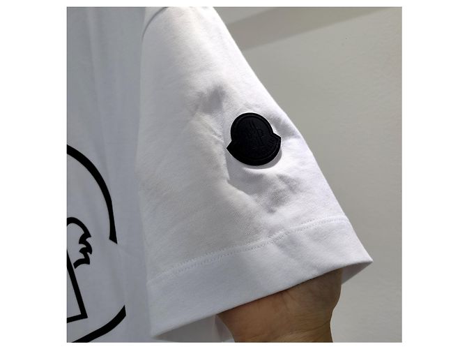 Moncler Logo Shirt Optical White - Ansicht 16