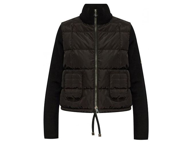Moncler Cardigan acolchado con cremallera - vista 4