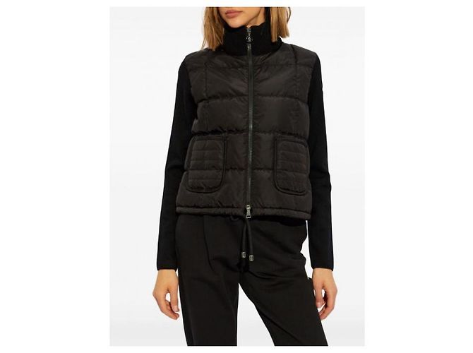 Moncler Cardigan acolchado con cremallera - vista 7