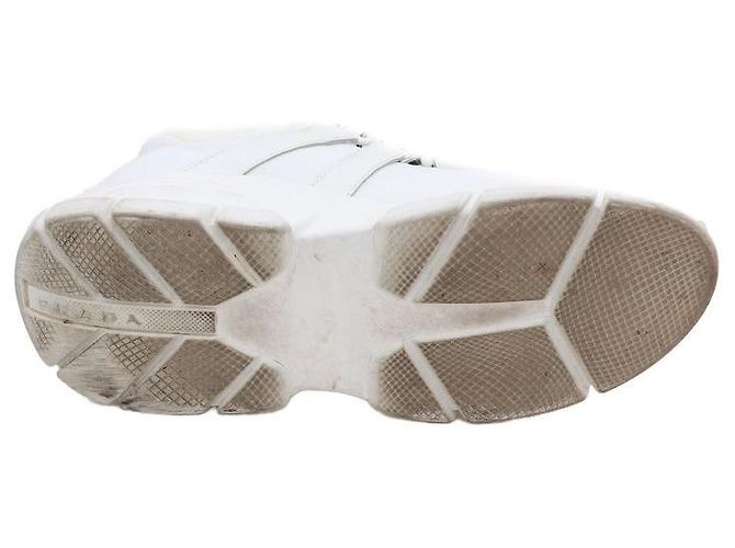 Prada Strick-Sneaker Weiß - Ansicht 5