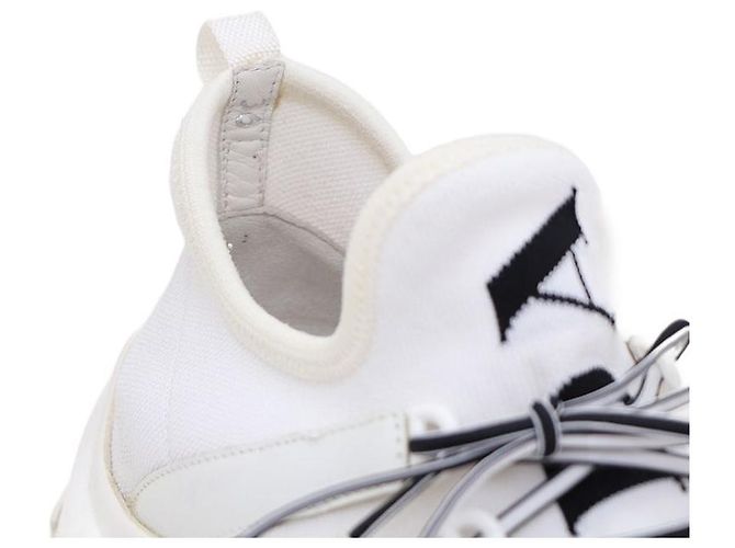 Prada Strick-Sneaker Weiß - Ansicht 7