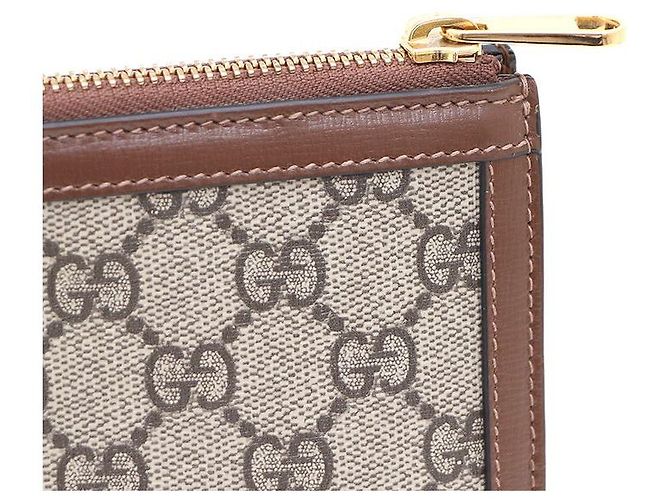 Gucci Clutch Web Jackie in GG Supreme Canvas - vista 4