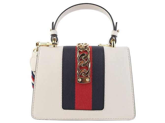 Gucci Mini borsa a tracolla con ricami floreali - vista 3