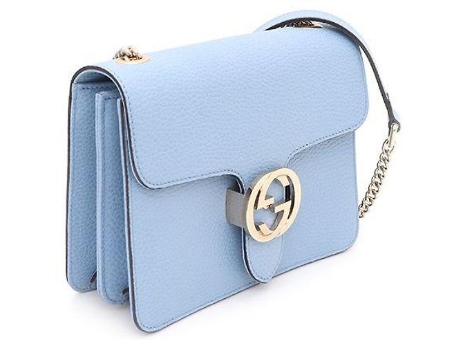 Gucci Borsa a tracolla e crossbody Interlocking Small Gold Chain - vista 2