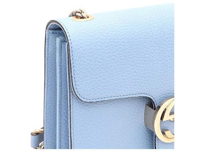 Gucci Borsa a tracolla e crossbody Interlocking Small Gold Chain - vista 4