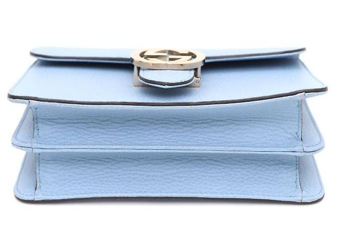 Gucci Borsa a tracolla e crossbody Interlocking Small Gold Chain - vista 6