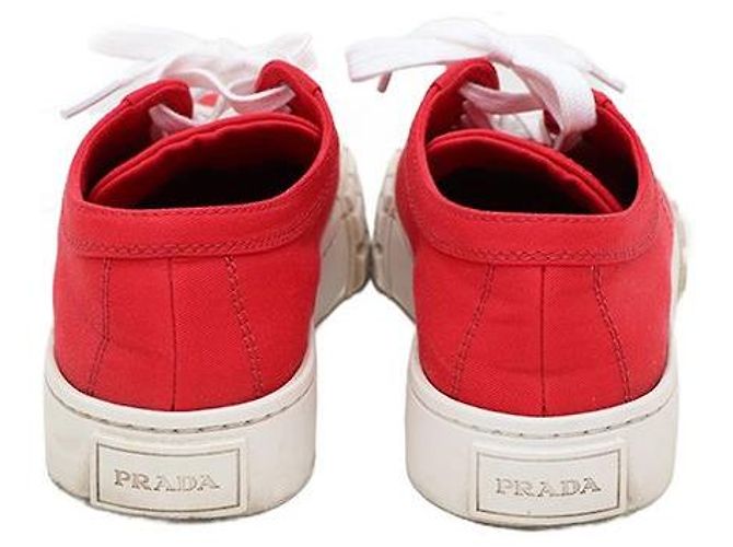 Prada Sneaker aus Nylon-Gabardine - Ansicht 4
