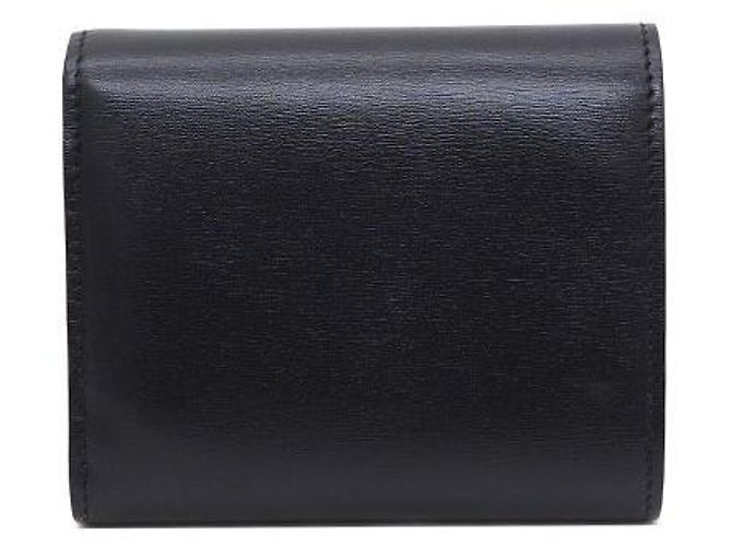 Céline Portafoglio Piccolo Donna Black Golden Triope - vista 3
