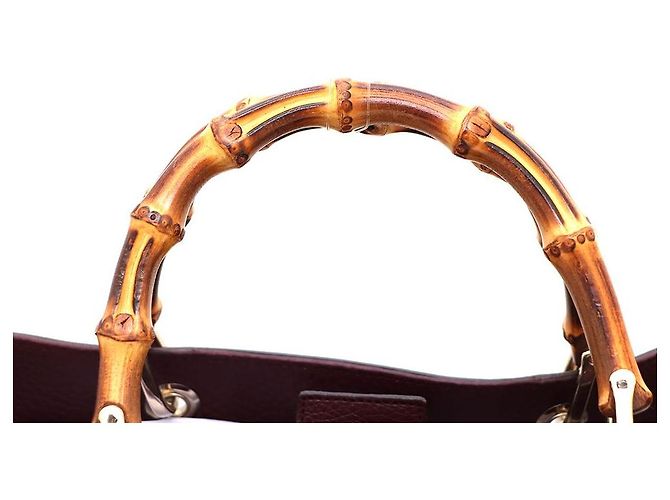 Bamboo Gucci Borsa Tote e borsa a tracolla con manici in bambù - vista 4