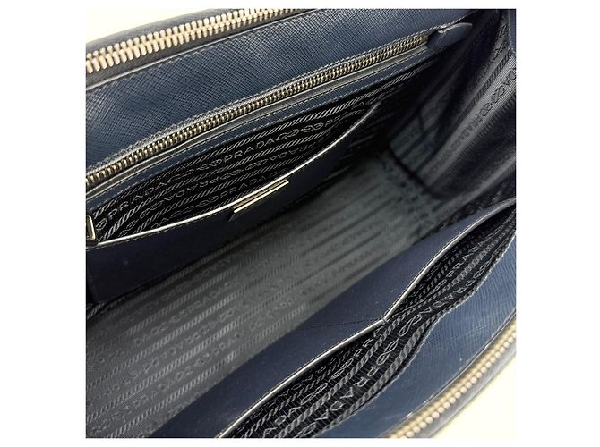 Prada Borsa a mano e a tracolla Saffiano Lux - vista 8