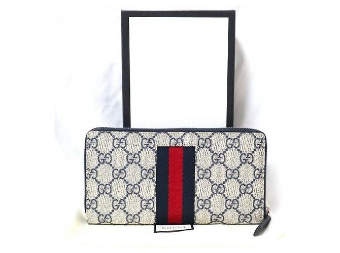 Gucci New Web Langbeutel aus GG Supreme Canvas - Ansicht 2