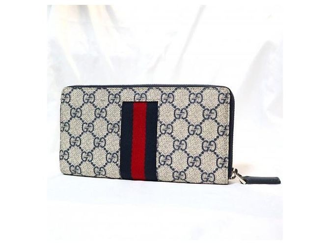 Gucci New Web Langbeutel aus GG Supreme Canvas - Ansicht 3