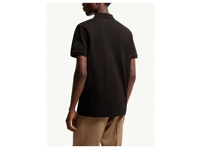 Moncler Piqué-Poloshirt aus Baumwolle mit Logo-Patch - Ansicht 6