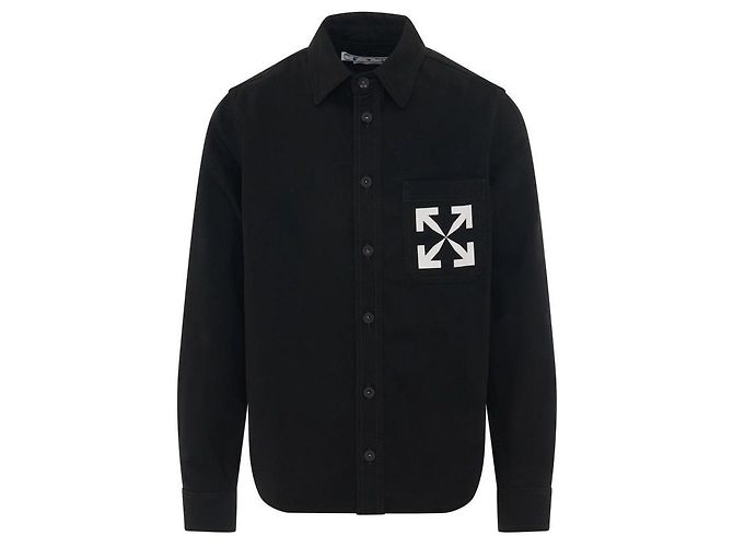 Off White Arrow Oversized Denimhemd - Ansicht 9