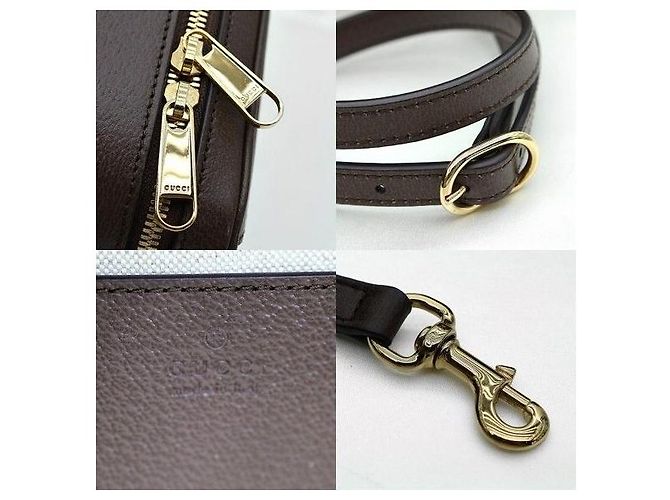 Gucci Ophidia Mini Top Handle GG Supreme Canvas - vista 8