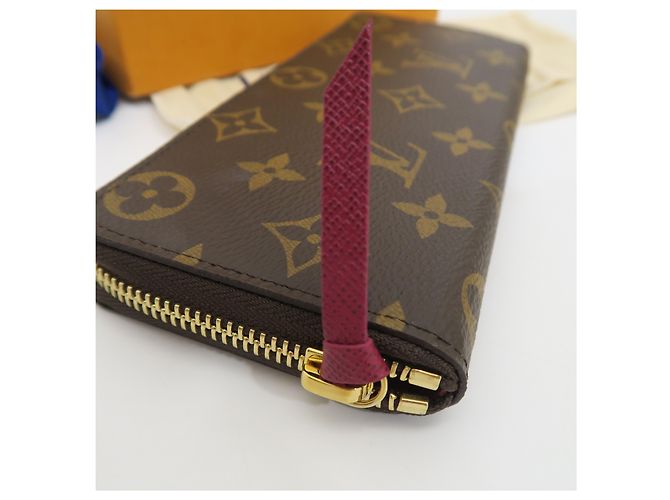 Louis Vuitton Cartera Clemence de Monogram Canvas Nueva Grade - vista 3