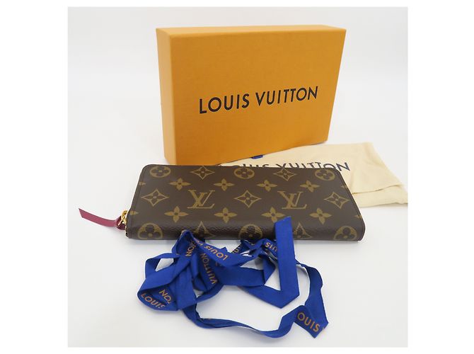 Louis Vuitton Cartera Clemence de Monogram Canvas Nueva Grade - vista 8