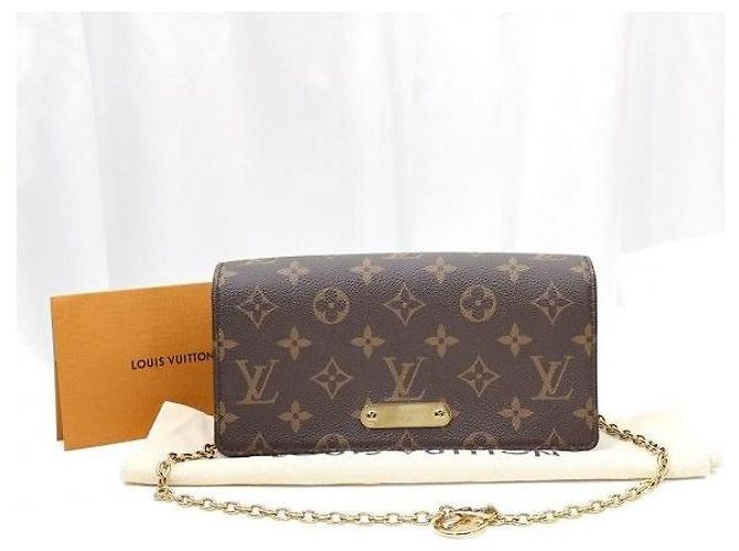 Louis Vuitton Portafoglio Lily On Chain in Monogram Canvas - vista 2