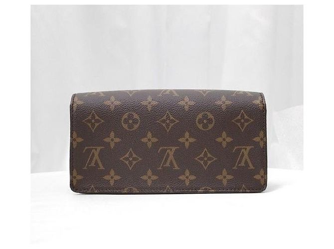 Louis Vuitton Portafoglio Lily On Chain in Monogram Canvas - vista 4