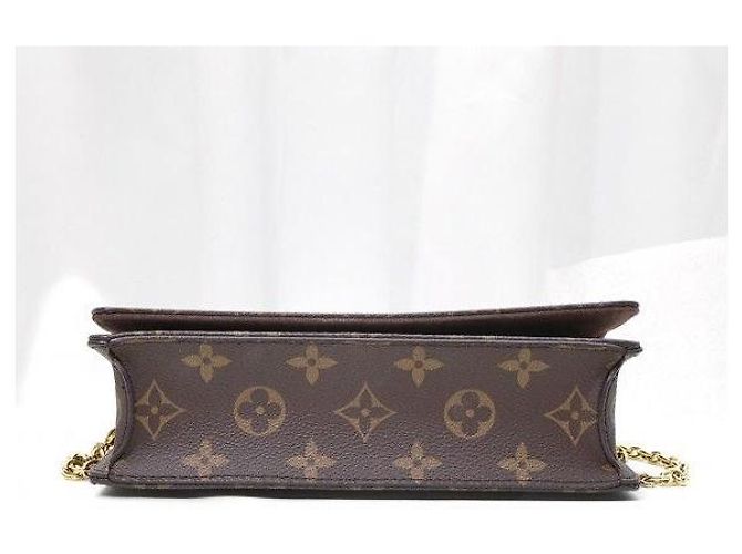 Louis Vuitton Portafoglio Lily On Chain in Monogram Canvas - vista 6