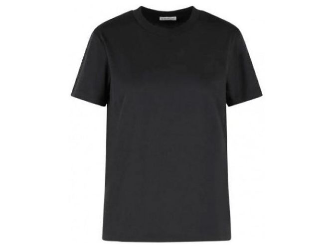 Moncler Baumwoll-T-Shirt mit gesticktem Logo - Ansicht 5