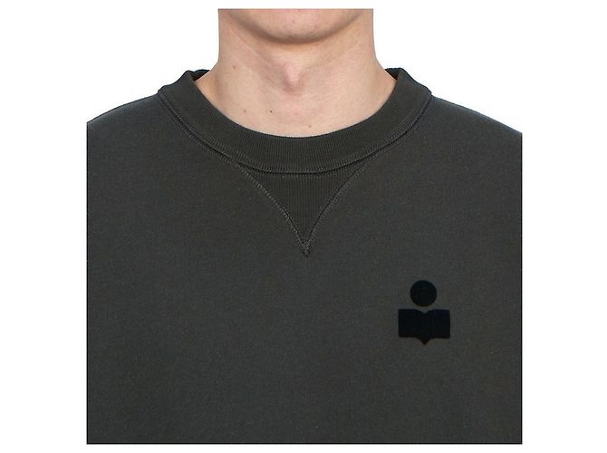 Isabel Marant Baumwoll-Sweatshirt Faded Black - Ansicht 3