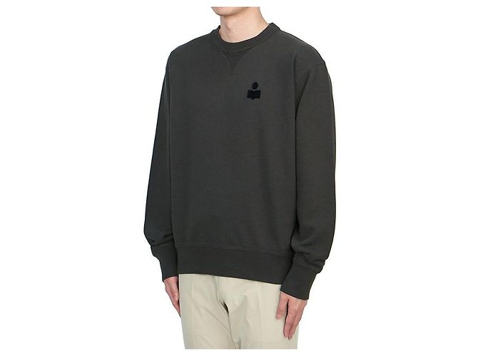 Isabel Marant Baumwoll-Sweatshirt Faded Black - Ansicht 4