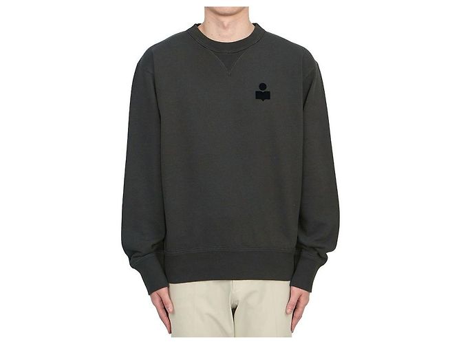 Isabel Marant Baumwoll-Sweatshirt Faded Black - Ansicht 5