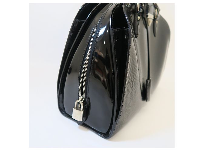 Borsa tote Louis Vuitton Ponnect GM in pelle marrone - vista 4