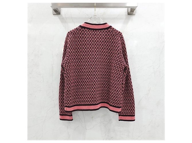 Chanel V-Ausschnitt-Kaschmir-Cardigan mit zwei Taschen - Ansicht 7