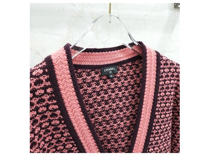 Chanel V-Ausschnitt-Kaschmir-Cardigan mit zwei Taschen - Ansicht 8
