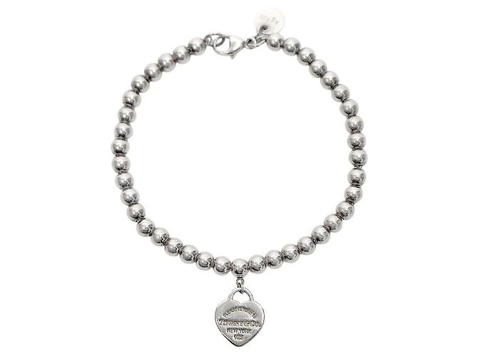 Bracciale Tiffany & Co Heart Bead Argento - vista 2